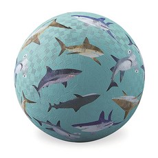 크로커다일크릭 공기주입식 플레이볼 7인치, 상어, 1개