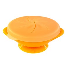 AGAFURA 矽膠防傾倒零食杯, 橘色, 1個