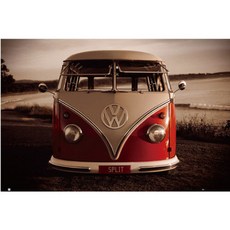 Heart Art Collection Red Kombi 居家裝飾海報