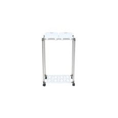 LIVING HAPPY Cling 白色鞦韆分離箱 2件套, 銀色+白色, 1組