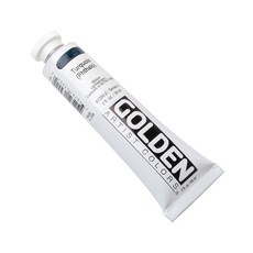 Golden 高登 壓克力顏料 單色 S4 1390 酞菁綠松石色, 59ml, 1色