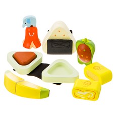 Mother garden 午餐套組木製遊戲屋套組, 混色