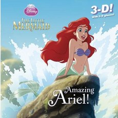 The Little Mermaid: Amazing Ariel! [With 3-D Glasses] Paperback, Random House Disney
