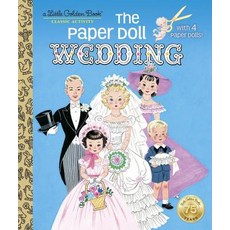 The Paper Doll Wedding Hardcover, Golden Books
