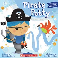 Pirate Potty [With Sticker(s) and Punch-Out(s)] Paperback, Cartwheel Books