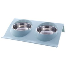 TFPET Piloti 2 碗狗貓食碗狗餐具, 藍色, 1個