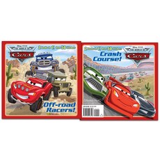 Off-Road Racers!/Crash Course! [With Sticker(s)] Paperback, Random House Disney