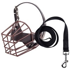 ZEZEPET 鐵製網格狗嘴套M號, K00PPDTM003, 1套