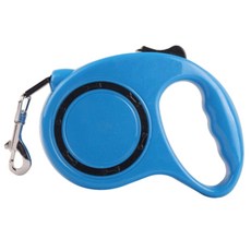 이코디 강아지 칼라 세이프 자동 리드줄 3m, 블루, 1개