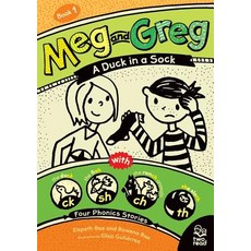 A Duck in a Sock: Four Phonics Stories Paperback, 44 Sounds Publishing / Two Read Books