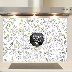 샤이니아트 주방아트보드 꽃잎수채화02, 1개