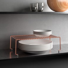 metaltex 布魯克林可堆疊整理架, 銅色