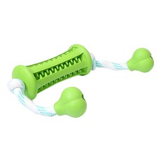 DM 알럽펫 치아 스틱 강아지 장난감 S, 그린, 1개