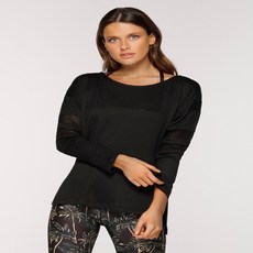 로나제인 PEACEFUL L/SLV TOP 091812-BLACK