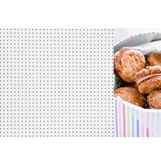 소보루마카롱 우 WHITE 인테리어 타공판 60 x 90 cm, 1개, 혼합색상