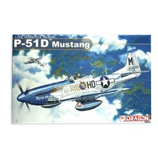 DRAGON MCL0126 1/35 P-51D 野馬戰鬥機塑料模型, 1個