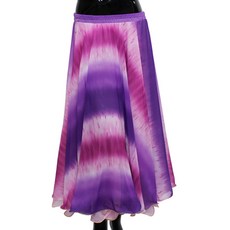 肚皮舞噴霧格子雙層裙 BDS-6601, 3型