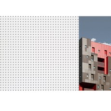 앤비커머스 우 심플오피스텔 타공판 WHITE, 1개