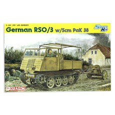 DRAGON MCL0130 1/35 德國 RSO/3 帶 5cm Pak 38 塑料模型水箱, 1個