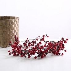 마쉬매리골드 레드베리 가랜드, 혼합 색상, 1개