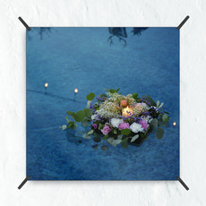 삼육오데이 패브릭포스터 태피스트리 로맨틱부케, 혼합 색상