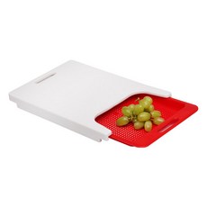 doble 長度可調式滑動砧板, 紅色的