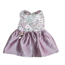 Hands&Dog Liberty Luxury小狗韓服 女童款, 紫色的