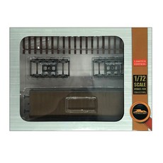 ModelCollect 1/72二戰德國重型平台車ssyms 80 1943塑膠模型 完成品, 1套