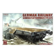 ModelCollect 1/72德國鐵路重型平車型SSYS塑膠模型, 1套