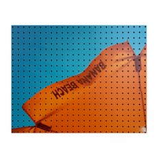 Anbicomer室內打孔板 香蕉海灘 灰色, 1個