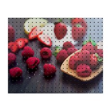 Anbikomus室內打孔板 迷你莓果A 灰色, 1個