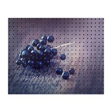 Anbicomer室內打孔板 复古藍色 藍色, 1個