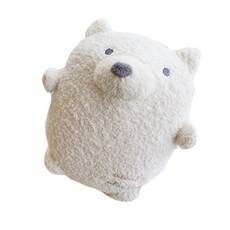 슈퍼식스 부드러운 커버 온수 핫팩 북극곰 2200ml, 1세트