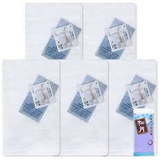 송월타월 마쉬멜로 핸드타월 화이트 5p + 프레시목욕타월 랜덤 발송, 혼합 색상, 1세트