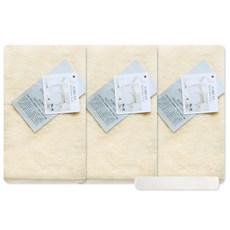 Songwol 松月 棉花糖手巾 米色 3入+洗臉毛巾 白色, 混色, 1套