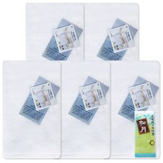 송월타월 마쉬멜로 핸드타월 화이트 5p + 프레시목욕타월 연두, 혼합 색상, 1세트