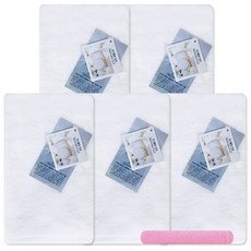 송월타월 마쉬멜로 핸드타월 화이트 5p + 뷰티32 분홍, 혼합 색상, 1세트