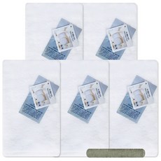 송월타월 마쉬멜로 핸드타월 화이트 5p + 진뷰티 타월 올리브, 혼합 색상, 1세트