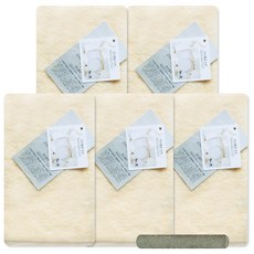 송월타월 마쉬멜로 핸드타월 베이지 5p + 진뷰티 타월 올리브, 혼합 색상, 1세트