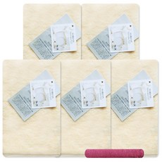 송월타월 마쉬멜로 핸드타월 베이지 5p + 진뷰티 타월 자주, 혼합 색상, 1세트