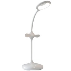 roomnhome 可調風扇檯燈 SHLT-17008, 白色的