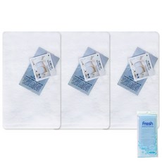 Songwol 松月 Marshmallow 手巾 白色 3p + Fresh 浴巾 Sky, 混色, 1套