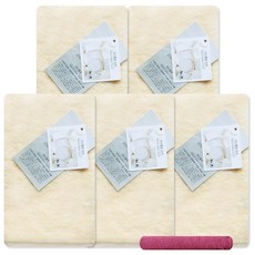 송월타월 마쉬멜로 핸드타월 베이지 5p + 진뷰티 타월 랜덤 발송, 혼합 색상, 1세트