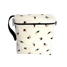 Design's all 時尚印花防水尿布收納袋, 大嘴鳥款