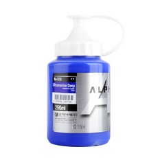 ALPHA COLORS 銀級壓克力顏料 S1 935 16 UltramarineDeep, 250ml, 1色
