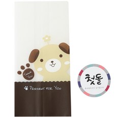 황씨네도시락 M봉투 강아지 100p + 스티커 첫돌 전통 100p, 1세트