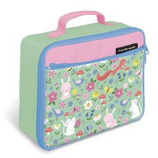 Crocodile Creek 動物印花便當袋, 草叢動物款, 1入