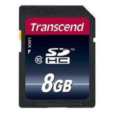 Transcend 創見 SDHC CLASS10 200x UHS 1 TS8GSDHC10, 8GB
