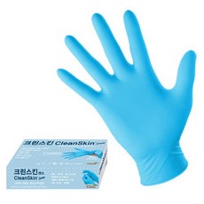 크린스킨 센스 일회용 고무장갑 S, 1개