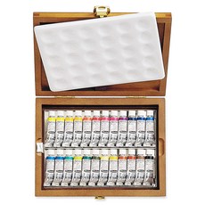 史明克 水彩顏料 木盒 74224, 5ml, 24色